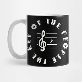 F Major - The Key Of The People Mug